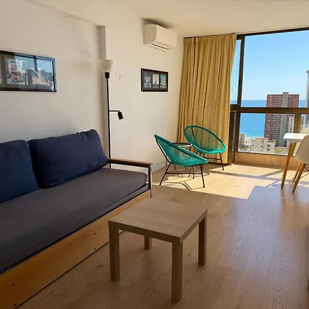 Sea View Apartment, 20th Floor, Pool At Levante Benidorm