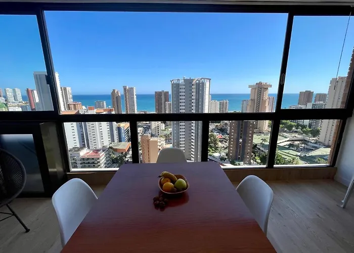 Sea View Apartment, 20th Floor, Pool At Levante Apartmán Benidorm